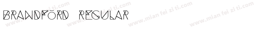 Brandford Regular字体转换